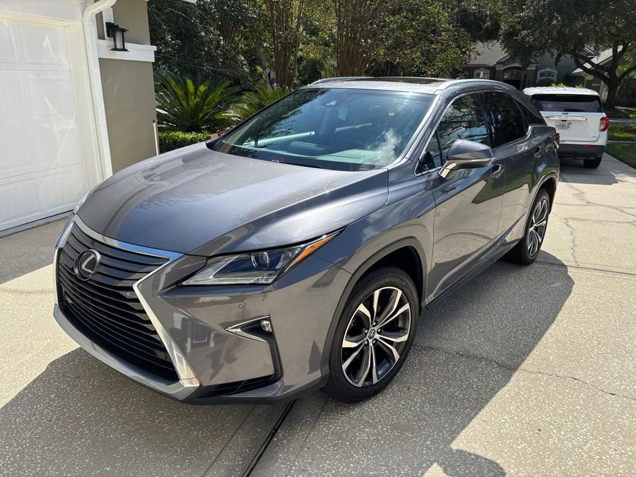 Lexus RX after exterior detail